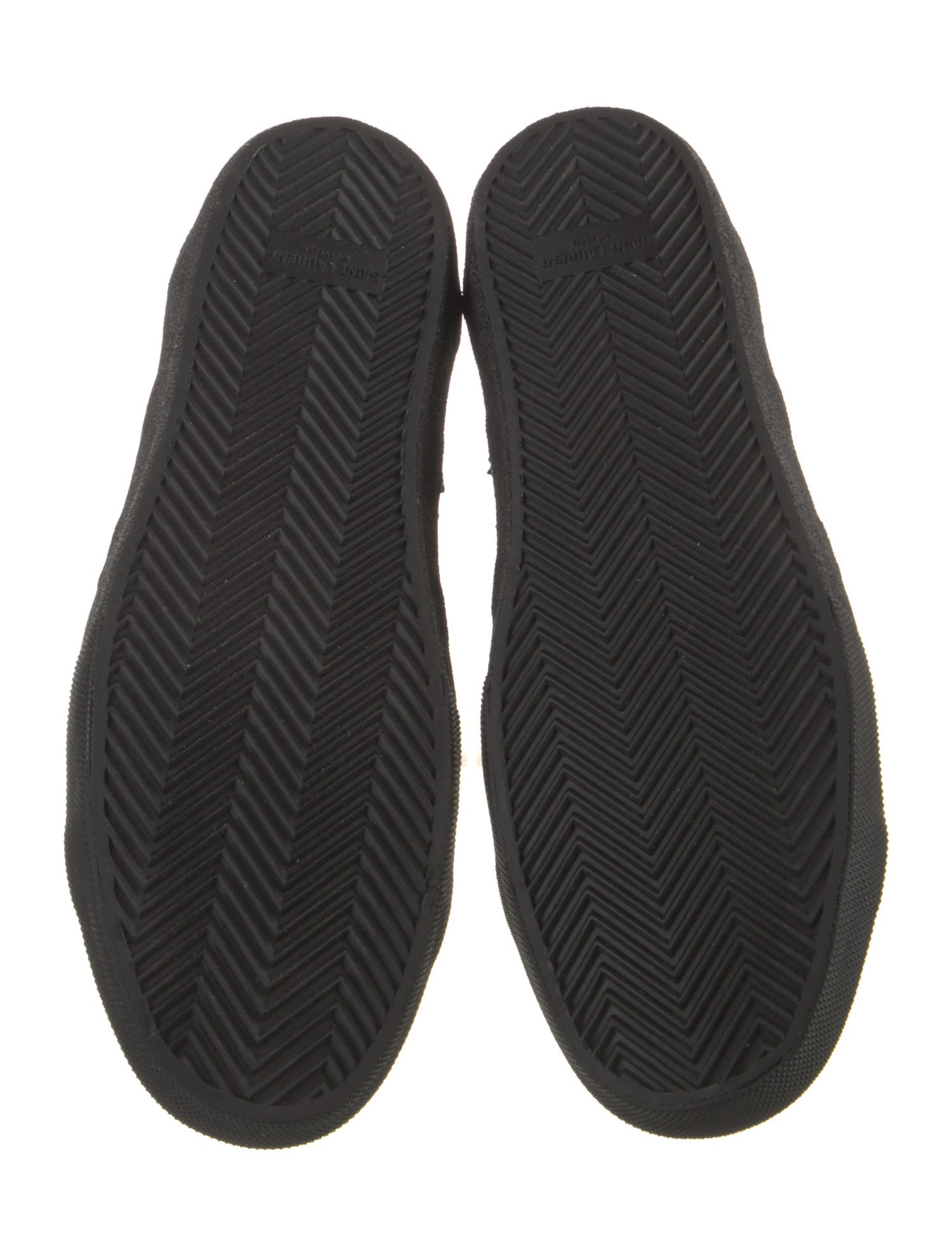 Saint Laurent Leather Patterned Sneakers